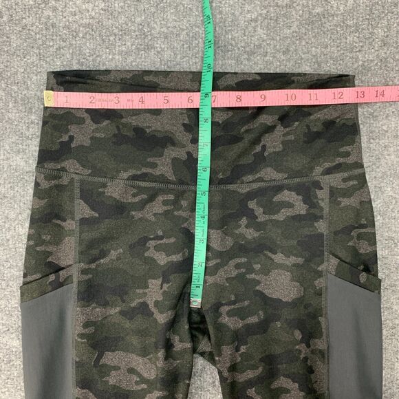 Fabletics Powerhold Crop Legging Womens S Small Camo High Waist Stash Pockets - Picture 6 of 11